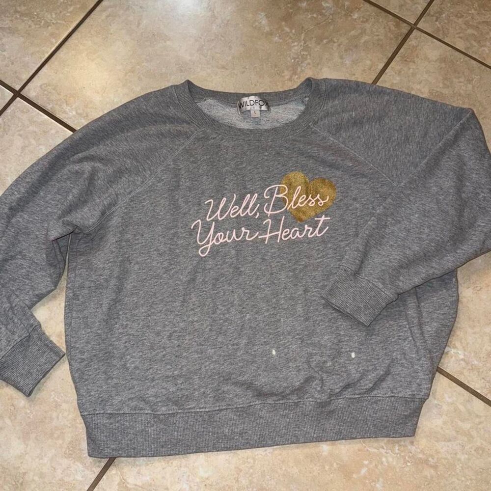 Wildfox Women's Grey Sweatshirt